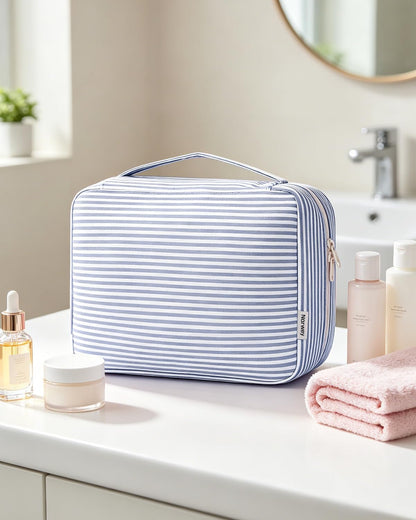 Narwey Hanging Travel Toiletry Bag for Women, Large Makeup Cosmetic Bag