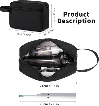 Travel Toiletry Bag for Men & Women, Hanging Cosmetic Organizer