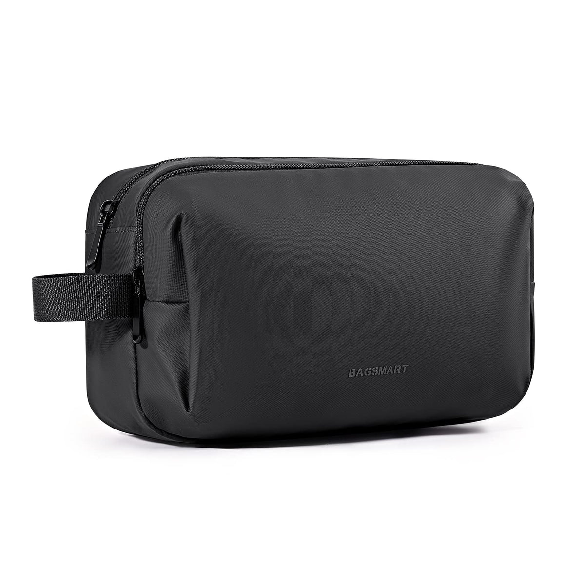 BAGSMART Toiletry Bag for Men, Travel Toiletry Organizer Dopp Kit Water-resistant Shaving Bag for Toiletries Accessories, Door Room Essentials,Green-medium