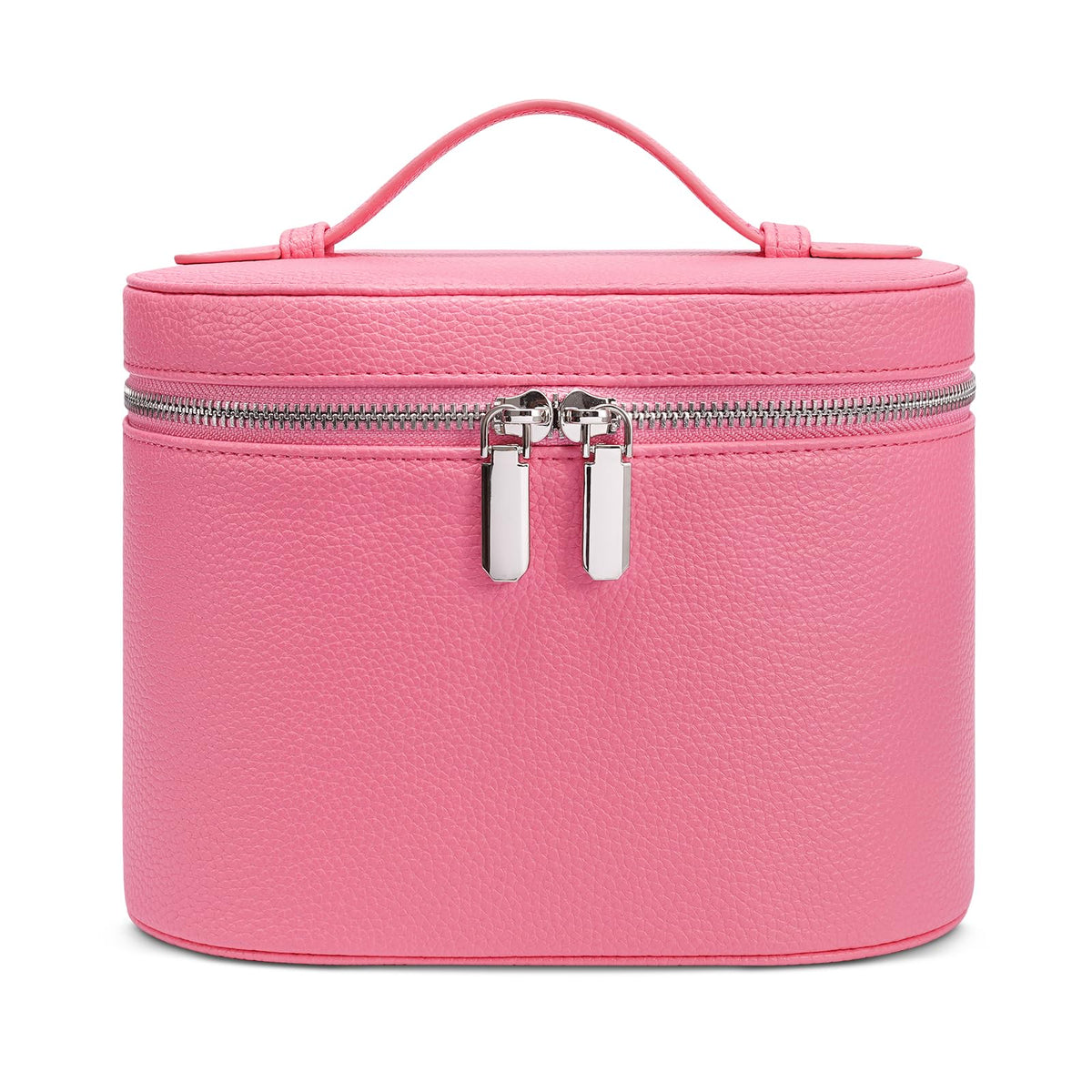 honitty Makeup Bag, Travel Make up Case with Compartments and Handle, Portable Cosmetic Organizer Bags,Toiletry Bag for Women
