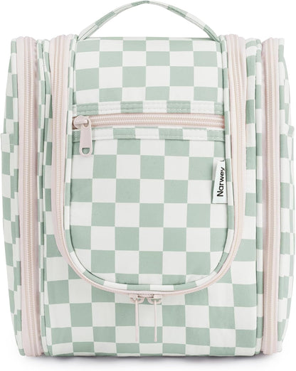 Narwey Hanging Travel Toiletry Bag for Women, Makeup Cosmetic Bag