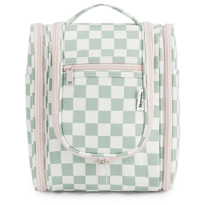 Narwey Hanging Travel Toiletry Bag for Women, Makeup Cosmetic Bag