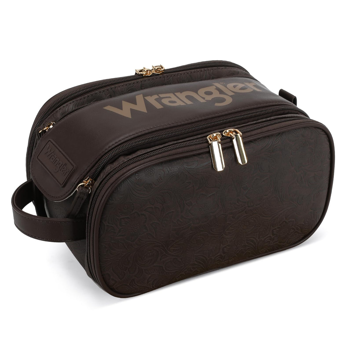 Wrangler Large Makeup Bag Travel Toiletry Bag Portable Cosmetic Bag