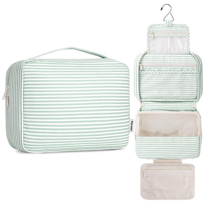 Narwey Hanging Travel Toiletry Bag for Women, Large Makeup Cosmetic Bag