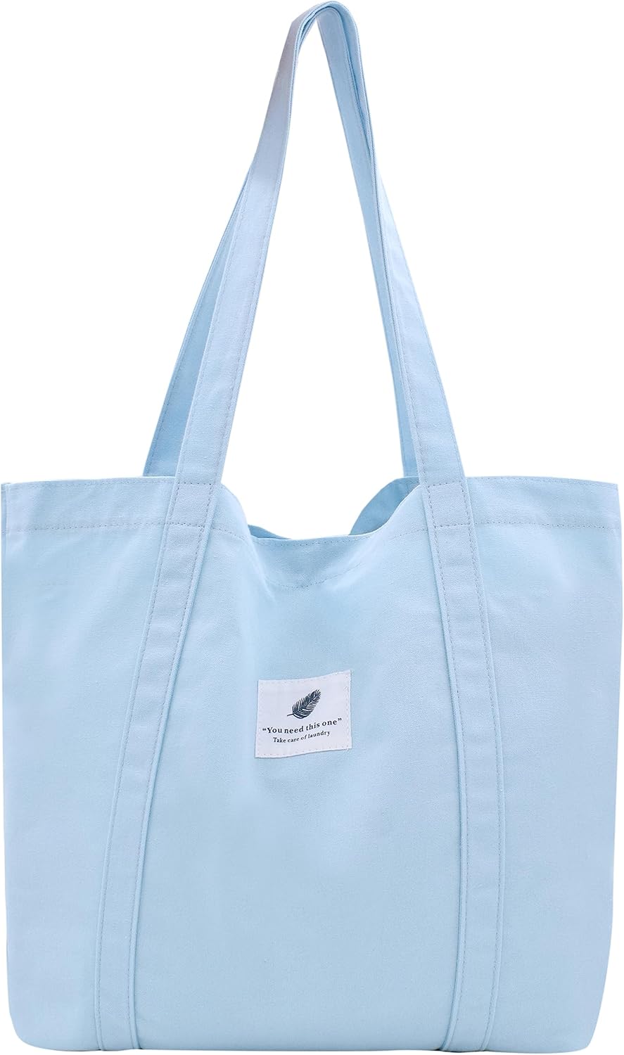 TeeYee Women Tote Bag Foldable Shoulder Bag for Travel Work