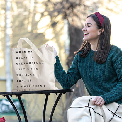 Jesus Christian Tote Bag for Women, Christian Bible Gifts, Religious Reusable Shopping Grocery Bags