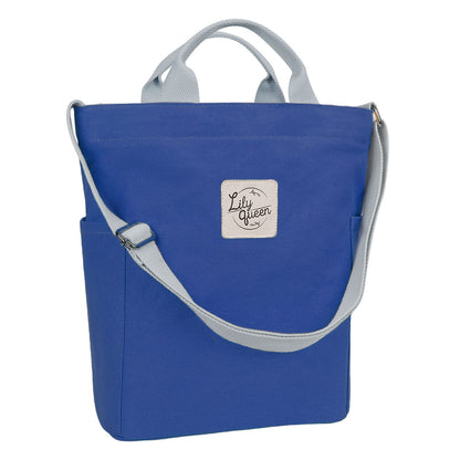 Lily queen Women Canvas Tote Handbags Casual Shoulder Work Bag Crossbody