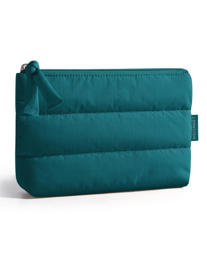BAGSMART Small Makeup Bag for Women, Zipper Cosmetic Pouch for Purse