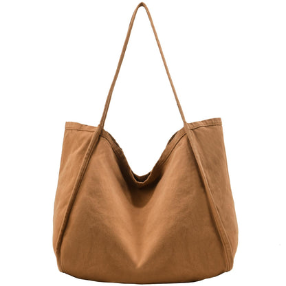 ALUDAPIJU Casual Canvas Tote Bag for Women Large Slouchy Hobo Shoulder Bag for Work Travel Tote Purse Handbags Message Bags