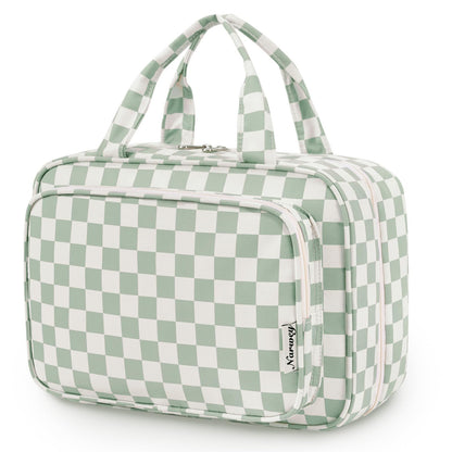 Narwey Hanging Toiletry Bag for Women, Travel Makeup Cosmetic Organizer Bag