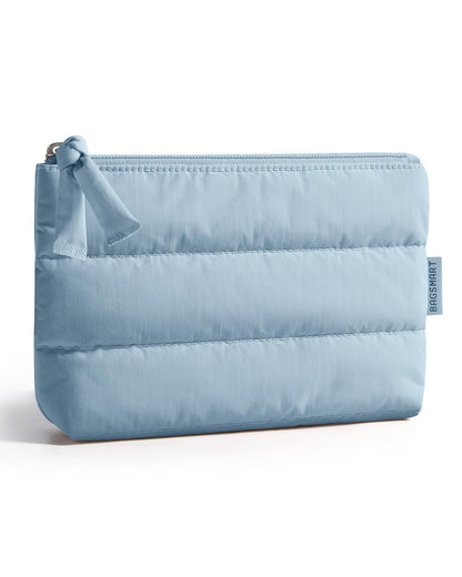 BAGSMART Small Makeup Bag for Women, Zipper Cosmetic Pouch for Purse
