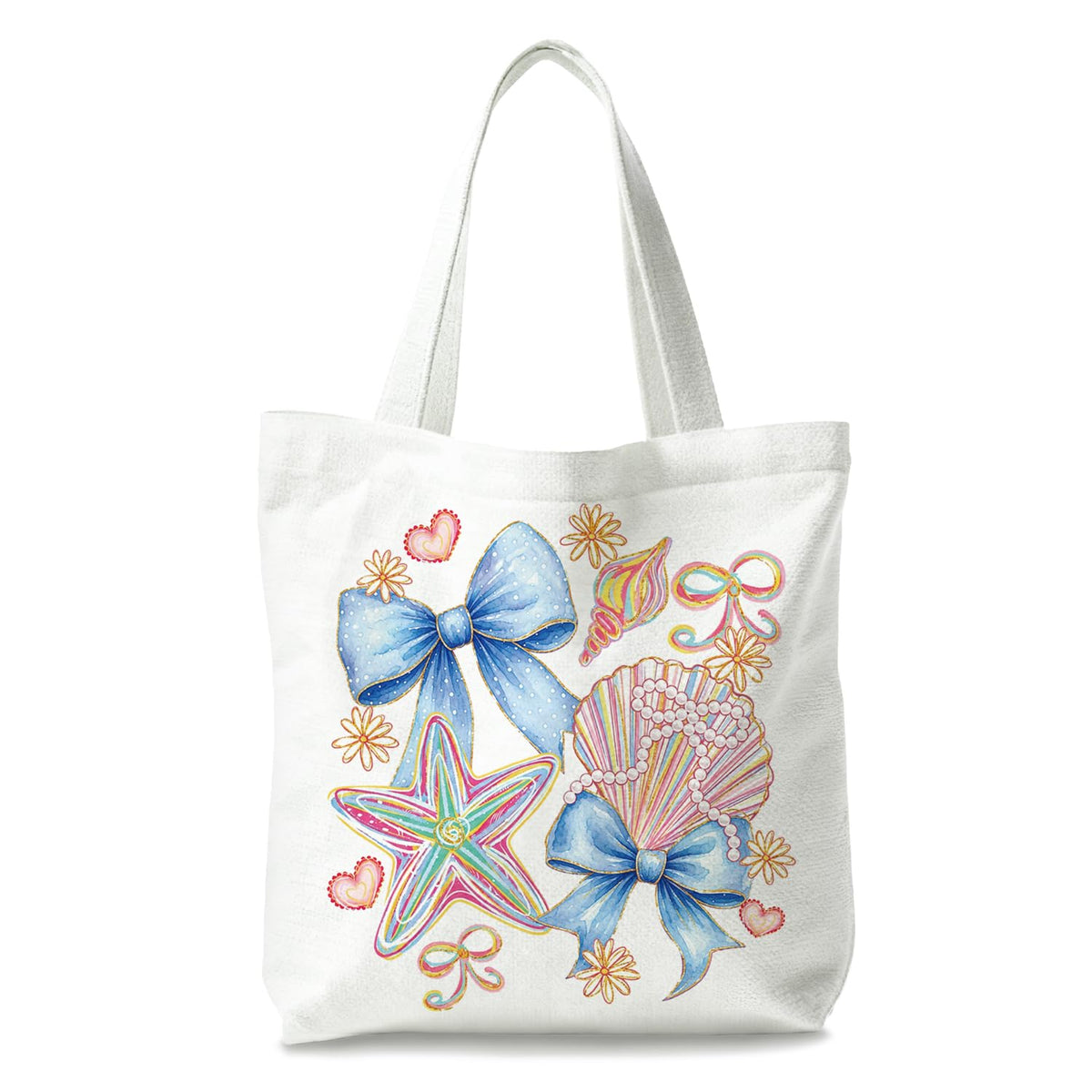Beach Summer Tote Bag, Beach Gifts Cute Tote Bag Gifts for Women