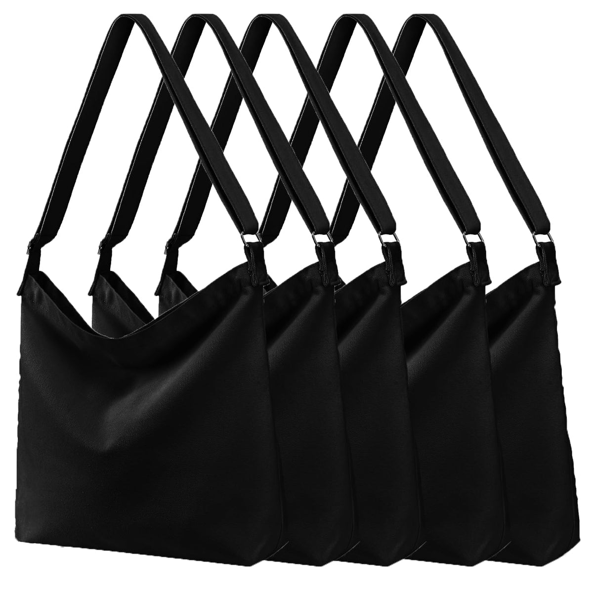 Women's blank large Size Canvas Crossbody Tote Handbags Shoulder Bag Hobo Casual Tote Diy/gifts