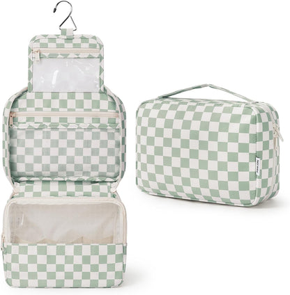 Narwey Hanging Travel Toiletry Bag for Women, Travel Makeup Organizer Bag