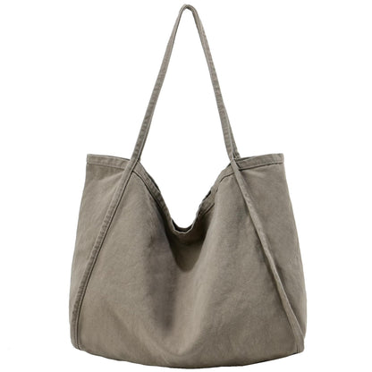 ALUDAPIJU Casual Canvas Tote Bag for Women Large Slouchy Hobo Shoulder Bag for Work Travel Tote Purse Handbags Message Bags