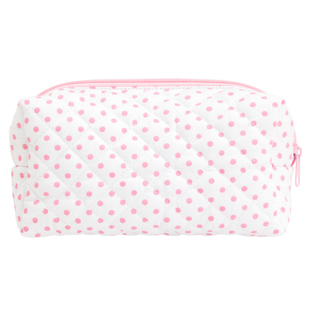 PAZIMIIK Small Quilted Makeup Bag,Zipper Cosmetic Pouch,Grey Floral
