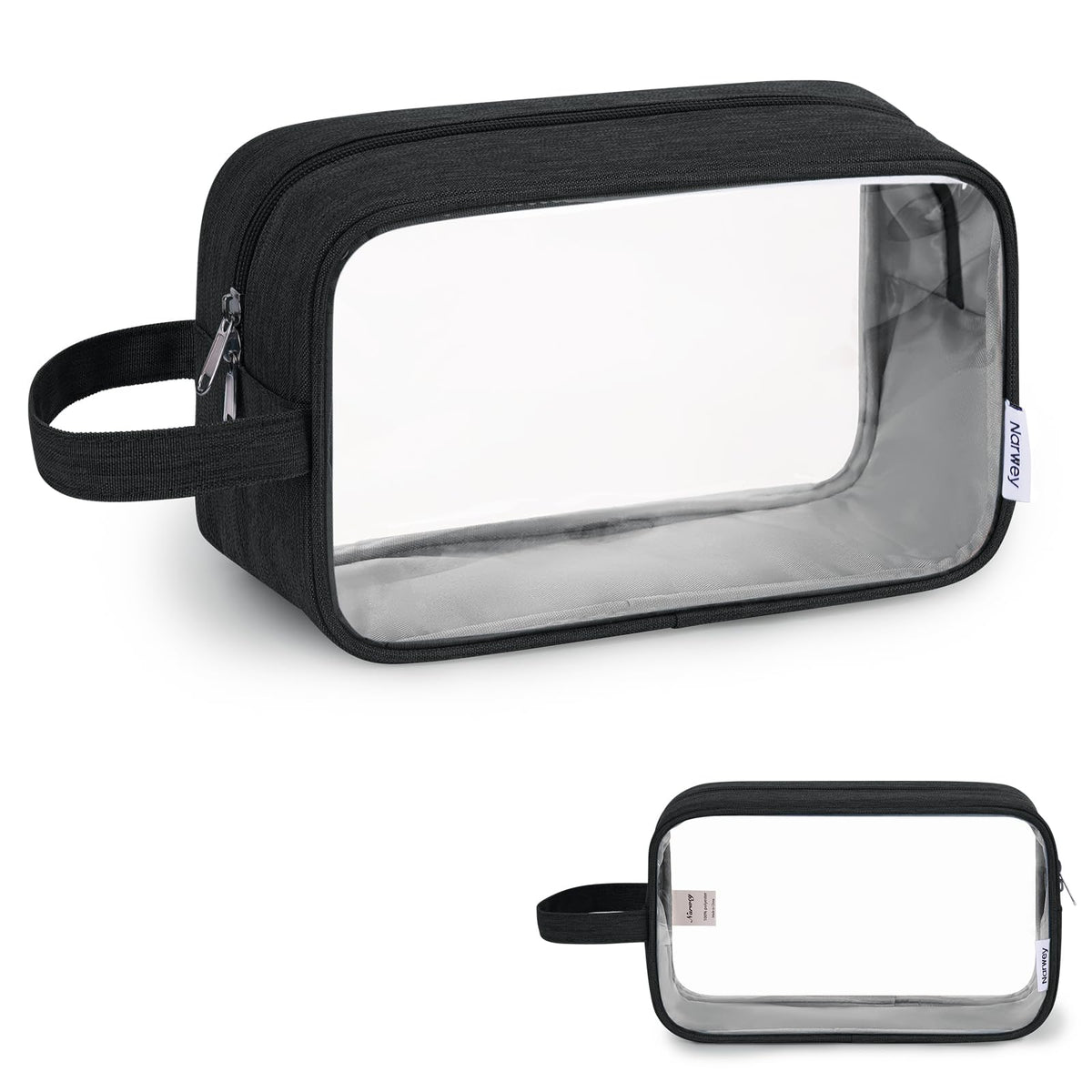 Narwey Travel Toiletry Bag for Women, Dopp Kit Men, Bathroom, Medicine Bag