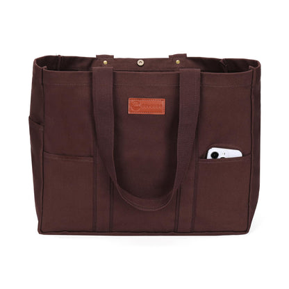 Large Canvas Tote Bag for Women,Casual Spacious Shoulder Bag