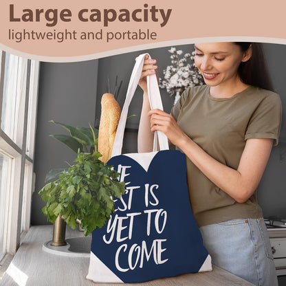 kunlisa You Can Do Hard Things Inspirational Tote Bag for Women, Boho Canvas Tote Bag