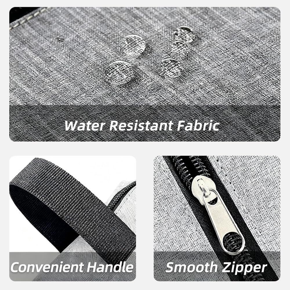 DSYSC Travel Toiletry Bag for Women & Men, Small Makeup Bag