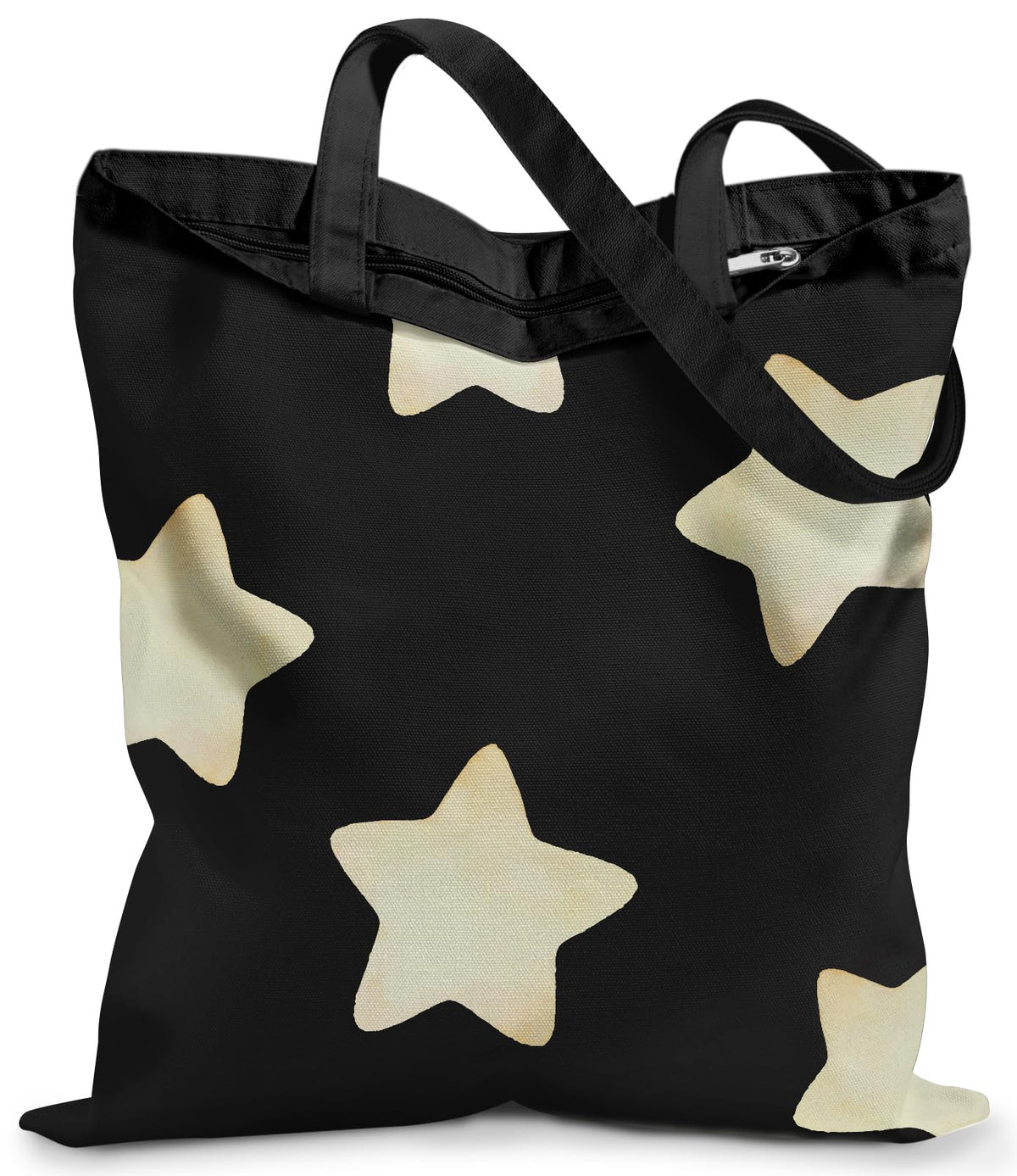 Miss Adola Canvas Tote Bag with Zipper for Women