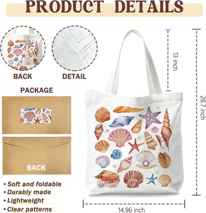 Beach Summer Tote Bag, Beach Gifts Cute Tote Bag Gifts for Women