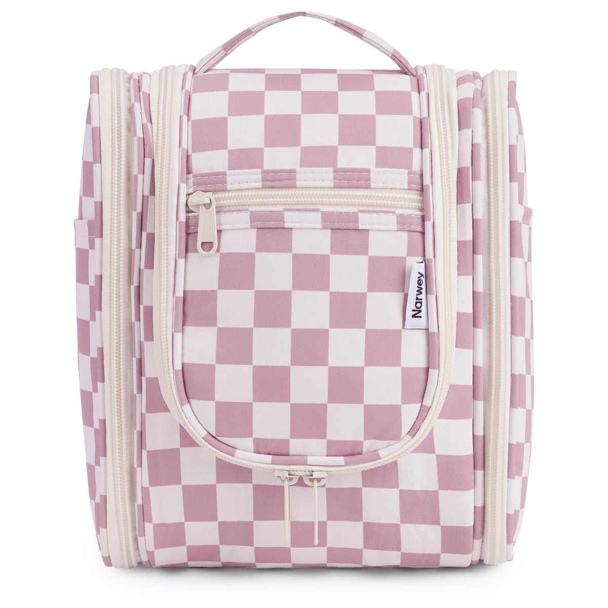 Narwey Hanging Travel Toiletry Bag for Women, Makeup Cosmetic Bag