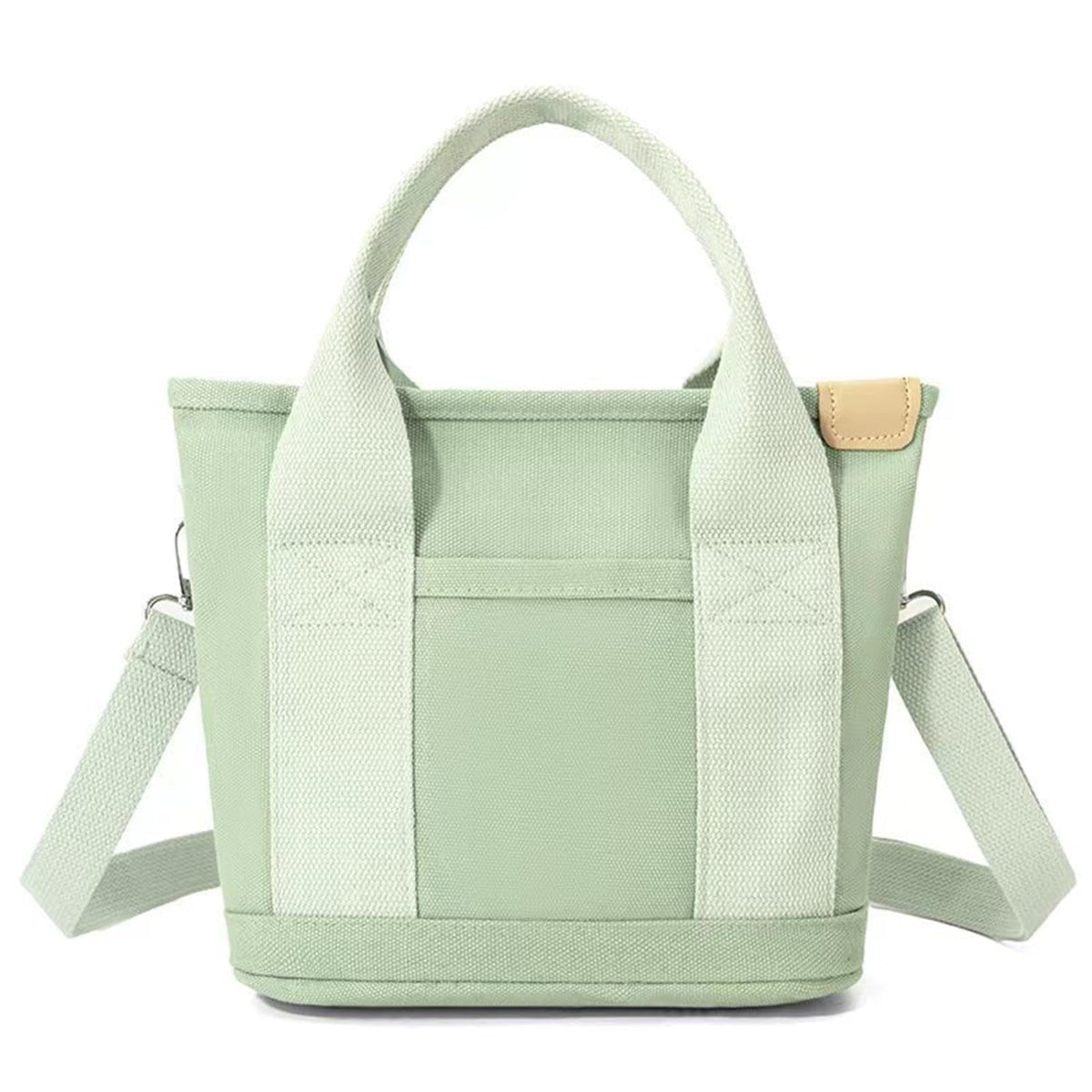 Small Tote Bags for Women Canvas Purses with Zipper Crossbody Mini Tote Satchel Hobo Work Beach Bag Shoulder Handbags