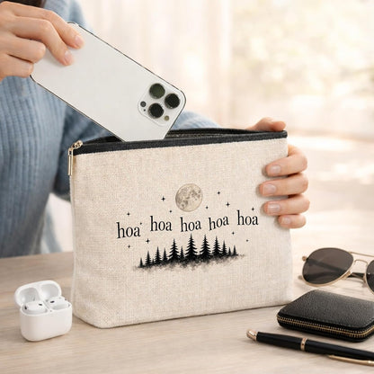 Funny Movie Lover Makeup Bag, Fantasy Novel Merch Reading Gifts