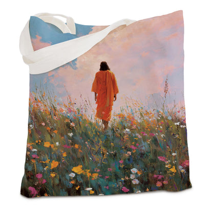 kunlisa Christian Tote Bag for Women, Christian Gifts for Women Faith Canvas Tote Bag