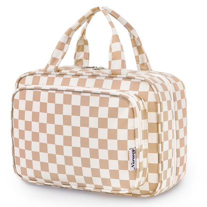 Narwey Hanging Toiletry Bag for Women, Travel Makeup Cosmetic Organizer Bag
