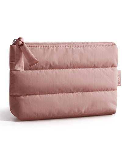 BAGSMART Small Makeup Bag for Women, Zipper Cosmetic Pouch for Purse