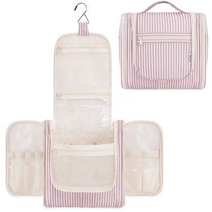 Narwey Hanging Travel Toiletry Bag for Women, Makeup Cosmetic Bag