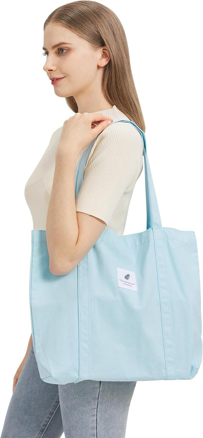 TeeYee Women Tote Bag Foldable Shoulder Bag for Travel Work