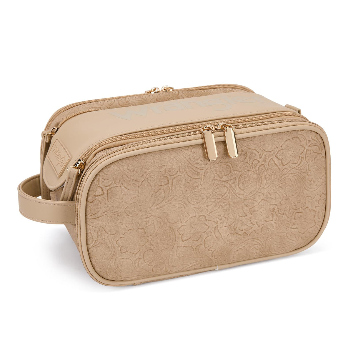 Wrangler Large Makeup Bag Travel Toiletry Bag Portable Cosmetic Bag