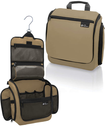 D&D Wanderlust Hanging Travel Toiletry Bag for Women & Men, Large Organizer