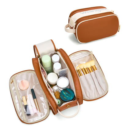 Wrangler Large Makeup Bag Travel Toiletry Bag Portable Cosmetic Bag