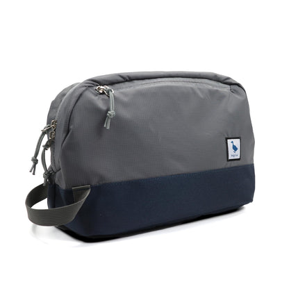 Travel Toiletry Bag 8L, Large Packing Cube with Waterproof TPU Wet/Dry Compartment