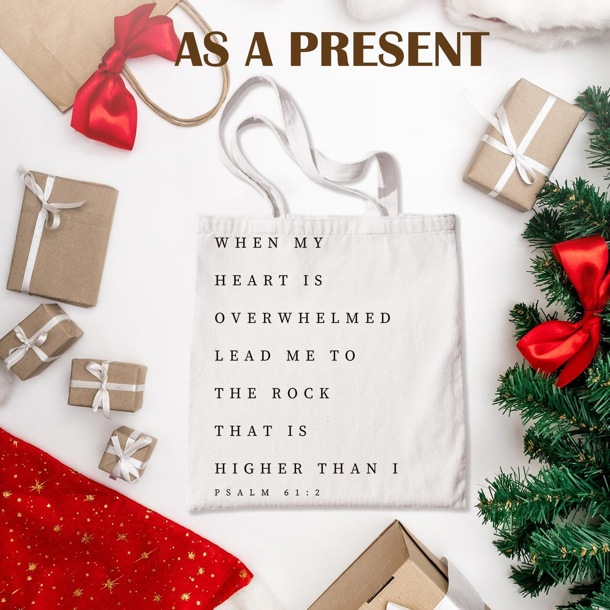 Jesus Christian Tote Bag for Women, Christian Bible Gifts, Religious Reusable Shopping Grocery Bags
