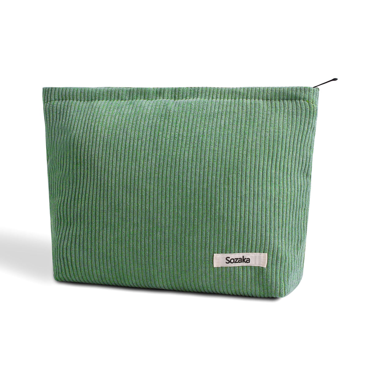 Cosmetic Bags for Women - Corduroy Cosmetic Bag Aesthetic Women Handbags Purses Smile Dots Makeup Organizer Storage Makeup Bag Girls Case Bags (A-Beige)