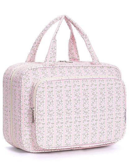 Narwey Hanging Toiletry Bag for Women, Travel Makeup Cosmetic Organizer Bag