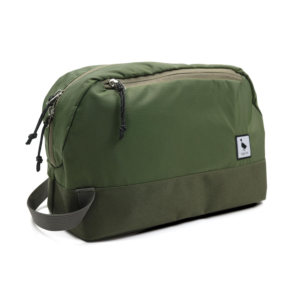 Travel Toiletry Bag 8L, Large Packing Cube with Waterproof TPU Wet/Dry Compartment