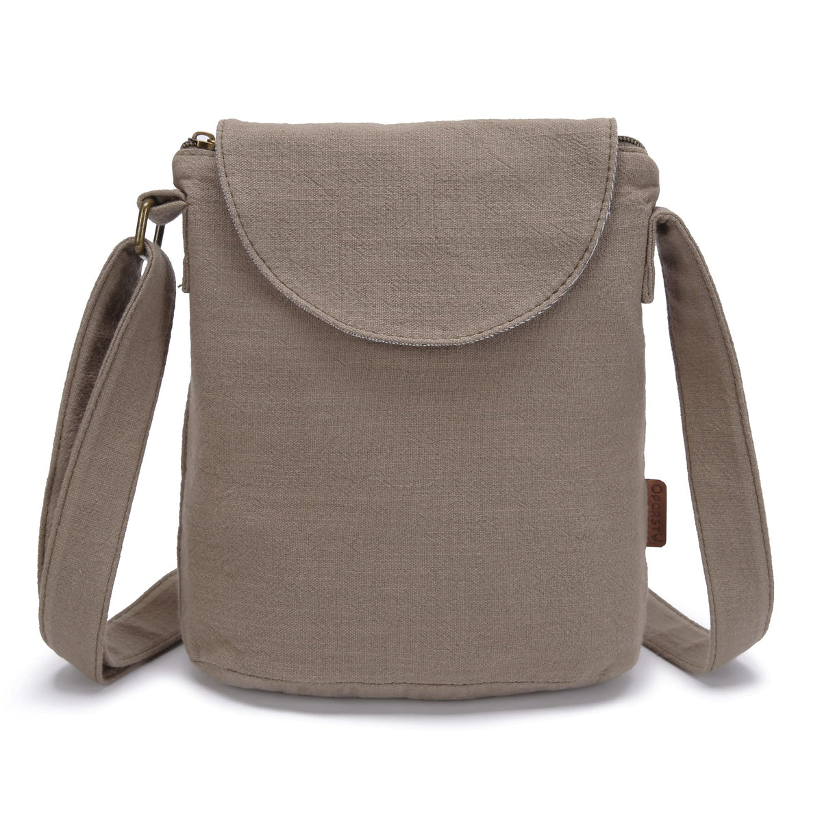 OPQRSTU Women's Retro Small Size Canvas Shoulder Bag Hippie Boho Crossbody Handbag