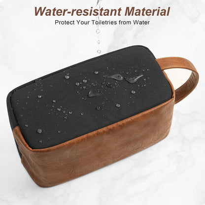 Travel Toiletry Bag for Men, Black, Medium