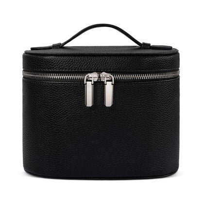 honitty Makeup Bag, Travel Make up Case with Compartments and Handle, Portable Cosmetic Organizer Bags,Toiletry Bag for Women