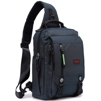 NICGID Sling Bags Chest Shoulder Backpacks, Laptop Backpack Crossbody Messenger Bag Travel Outdoor Men Women