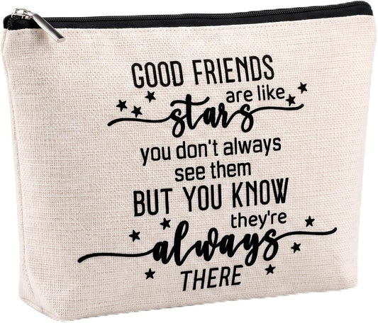 Best Friendship Gifts for Women, Friend Birthday Gifts for Women Makeup Bag