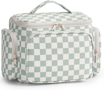 Narwey Hanging Travel Toiletry Bag for Women, Large Makeup Cosmetic Bag