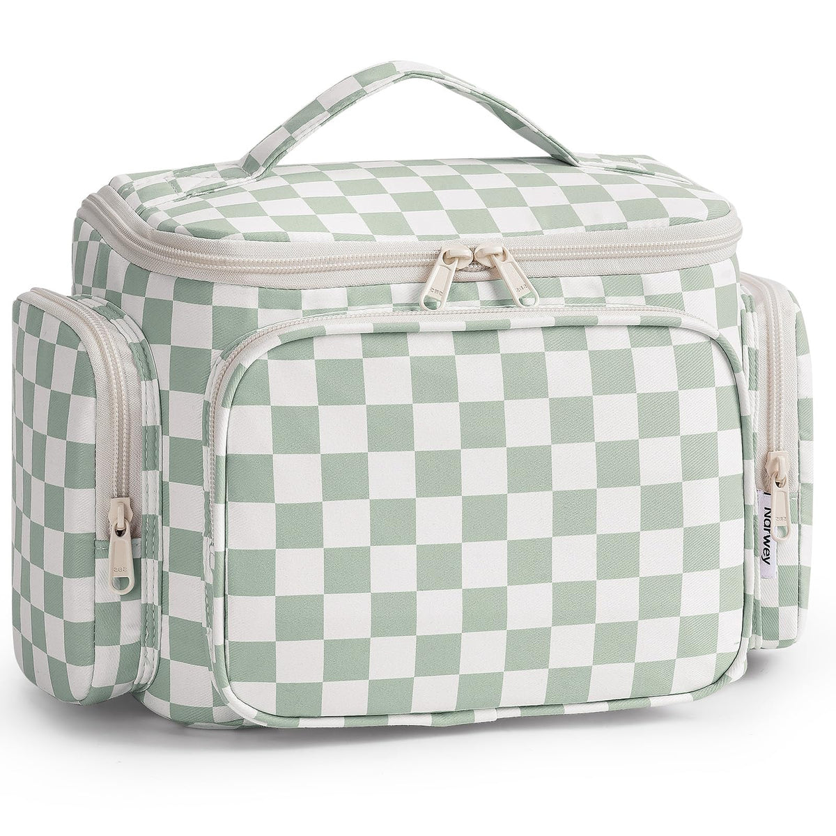 Narwey Hanging Travel Toiletry Bag for Women, Large Makeup Cosmetic Bag