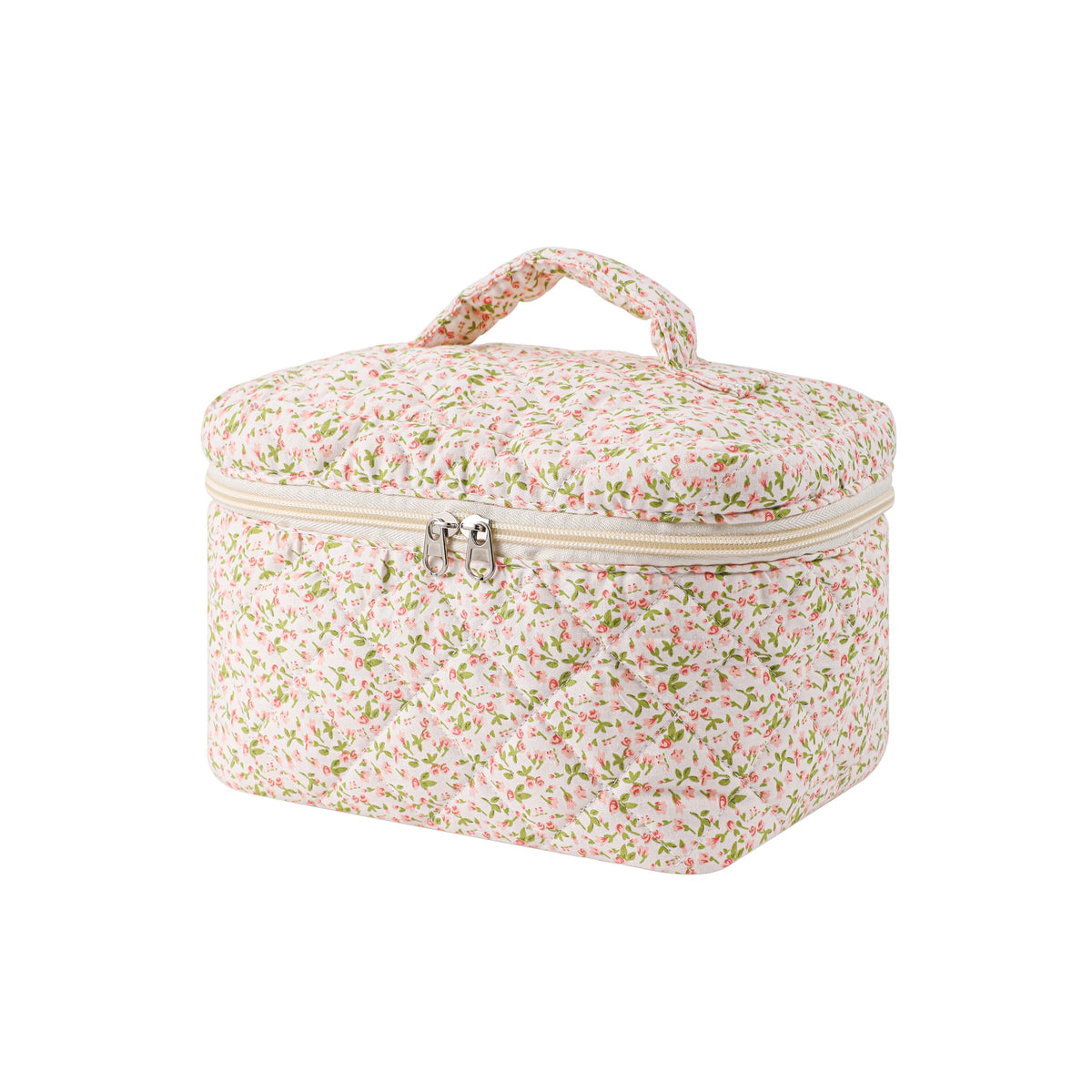 uekeboag Large Travel Quilted Makeup Bag for Women